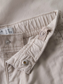 NAME IT Twist Twill Bukser Ben Chateau Gray